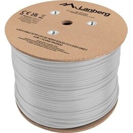 Cavo LAN SFTP cat.5e 305m filo CU LSZH CRP+FLUKE PASSED grigio
