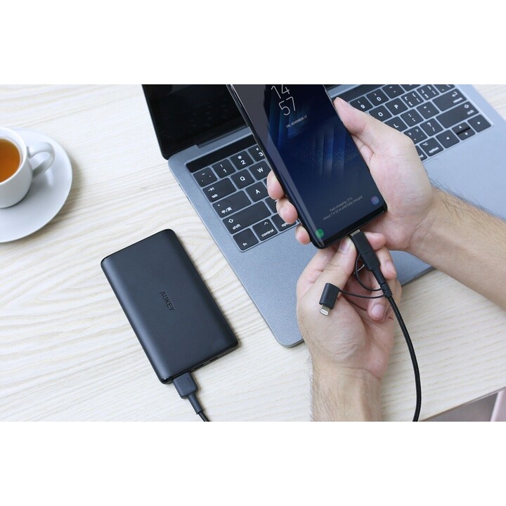 CB-BAL5 Cavo 3 in 1 a ricarica rapida intrecciato micro USB | USB C | Lightning | 1,2 m