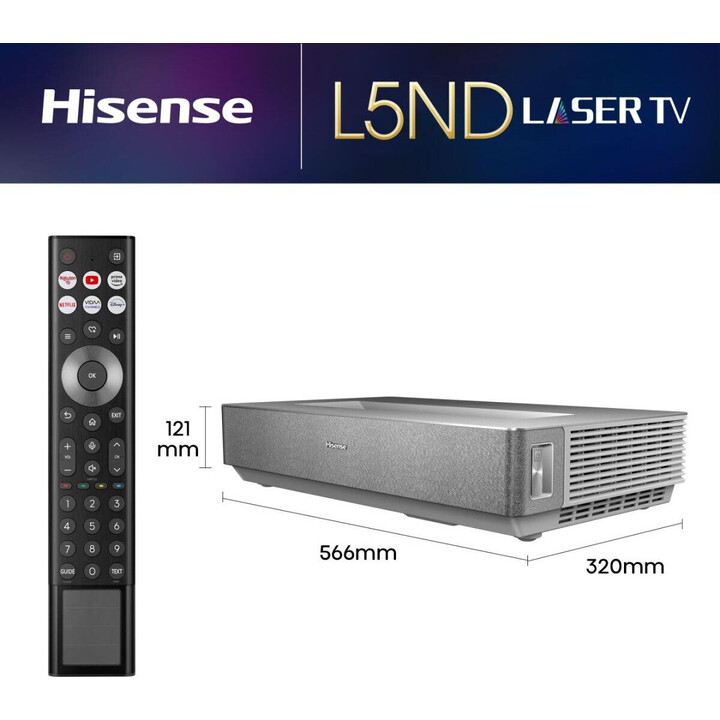 Televisore laser da 120 pollici modello 120L5ND