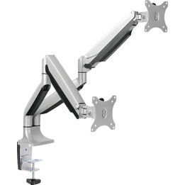 Supporto per doppio monitor, 13-27", 2x9 kg max.