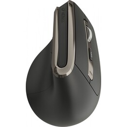 Ratón inalámbrico vertical con doble batería de 2,4 GHz/BT5.0/BT3.0
