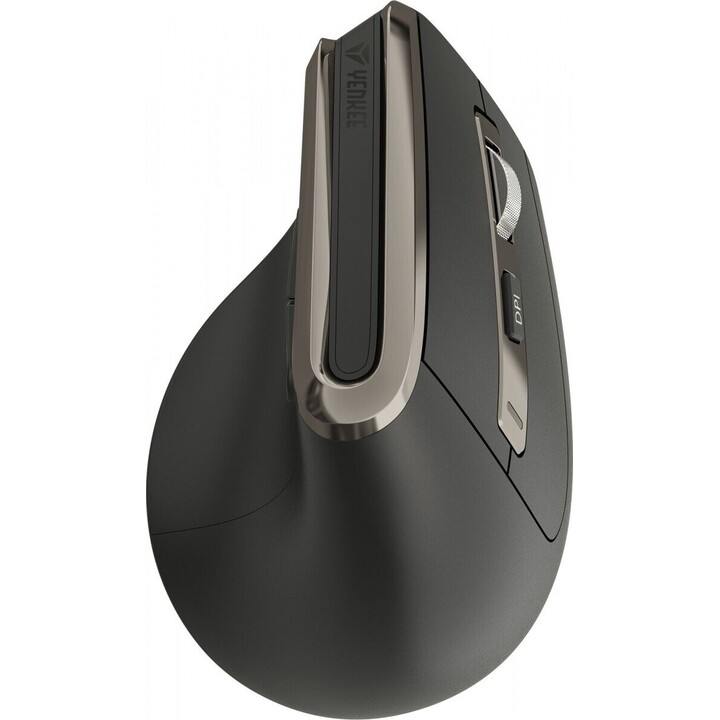 Vertikale kabellose Maus mit Dual-Akku (2,4 GHz/BT 5.0/BT 3.0)