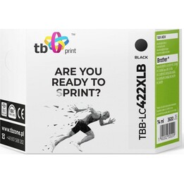 Cartouches d'encre noires 100 % neuves pour imprimantes Brother MFC-J5340DW et TBB-LC422XLB.