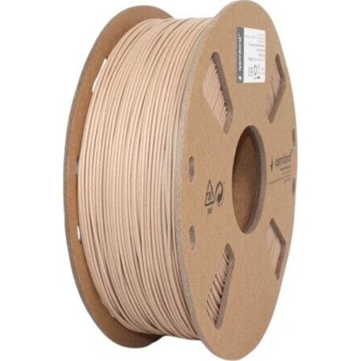 PLA-Filament, 1,75 mm, 1 kg, Naturholz