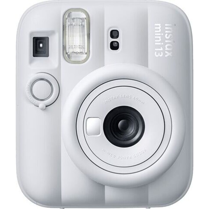 FUJIFILM instax mini 13 instant camera Clay White