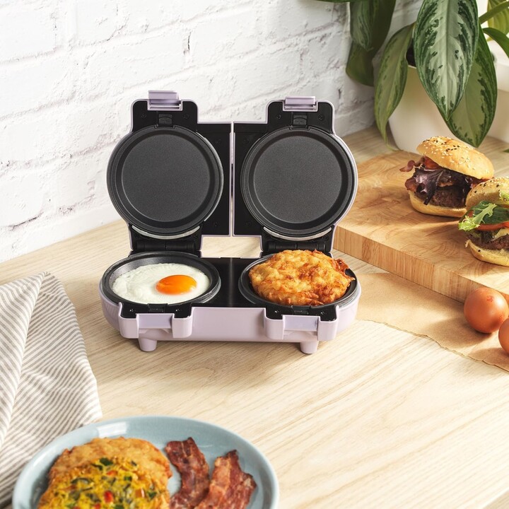 Giles & Posner EK5923GSPPVDE Macchina per snack e waffle doppia