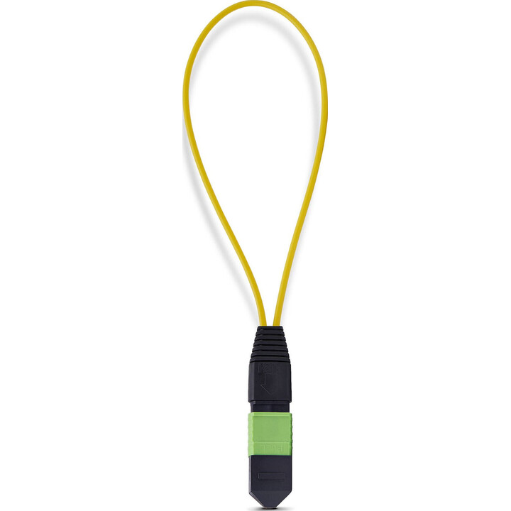 STARTECH LOOPBACKMTP12OS2SMF MPO/MTP-Loopback-Adapter, Singlemode, schwarz/grün/gelb