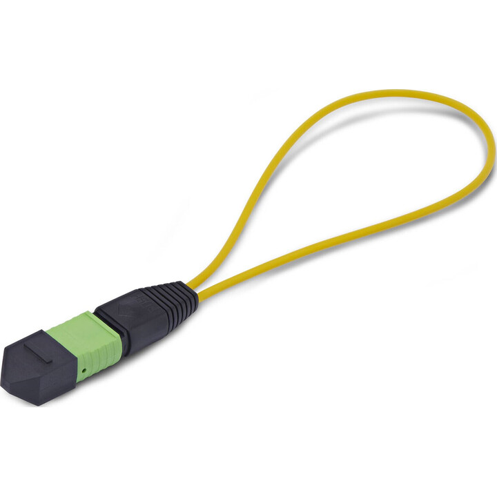 STARTECH.COM loopback MPO-12 monomodale 9/125 nero e verde