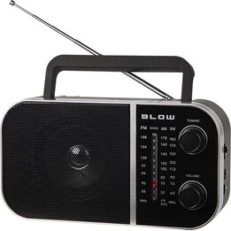 Blow RA6 radio portatile analogica AM/FM nero