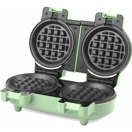 Giles & Posner EK5922GSGRVDE Double Waffle Maker