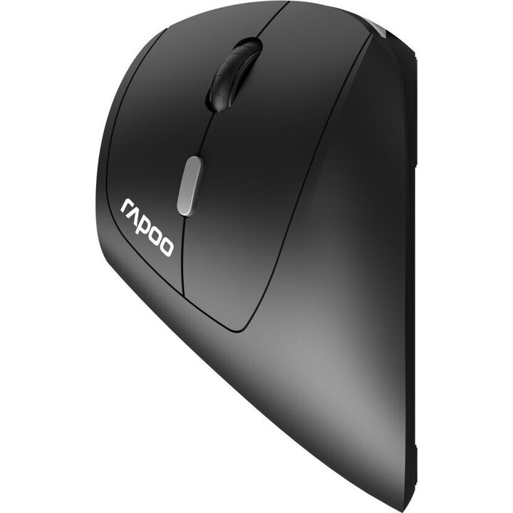 Rapoo EV250 rato ergonómico vertical sem fios, preto