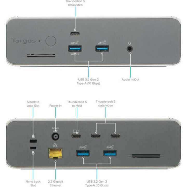 Thunderbolt 5 triple video doc