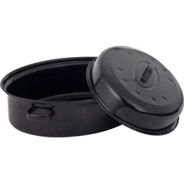 Asador Russell Hobbs BW072151 V/E de 38 cm con tapa.