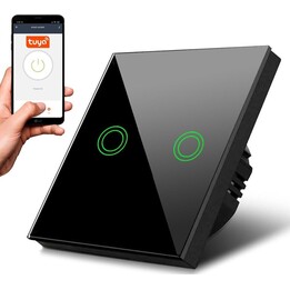 Interruptor de luz táctil doble Wifi MCE714B