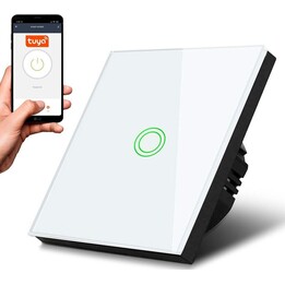 Interruttore della luce touch intelligente Wi-Fi MCE715W