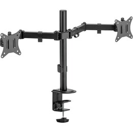 Dual monitor mount 17-32 inches, max 9kg per arm