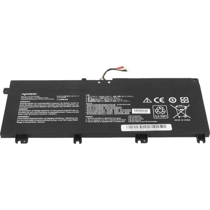 Batterie B41N1711 pour Asus ROG Strix GL703VD GL503VM GL503VD FX503VM - 4240 mAh (64 Wh)