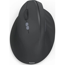 ergonomic multi-device mouse EWM-600 black left