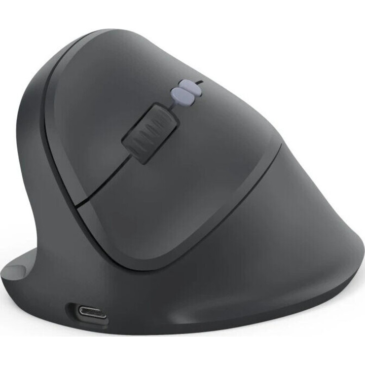 ergonomic multi-device mouse EWM-600 black left