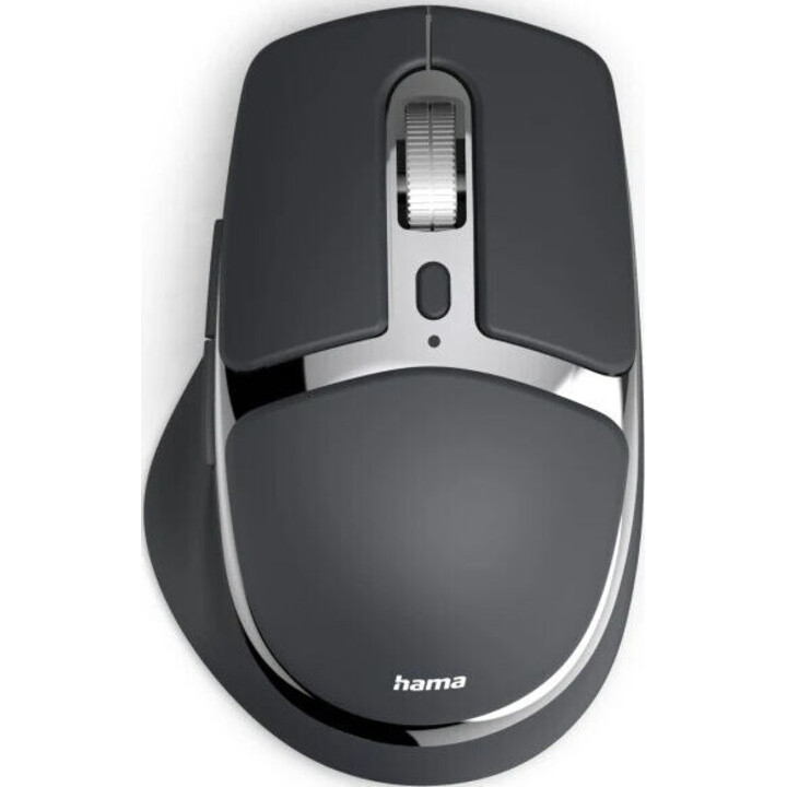 Hama WM-800 mouse multidispositivo wireless Bluetooth, batteria, nero