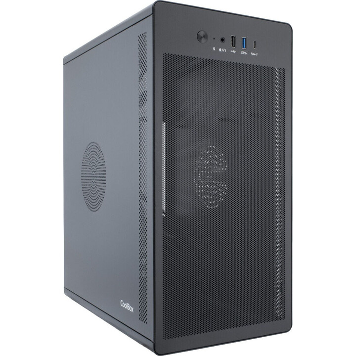 COOLBOX M100 microATX case black