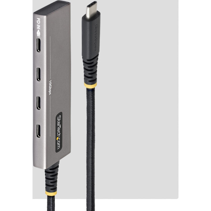 StarTech.com 309B-USBC-HUB hub de interface USB 3.2 Gen 2 (3.1 Gen 2) Type-C 10000 Mbit/s Cinzento