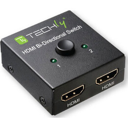 Techly HDMI-Switch, bidirektional, Switch 4K@60Hz, 2-Port