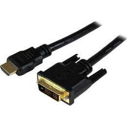 Startech DVI 18+1 Stecker / HDMI Stecker Kabel 1,5 m