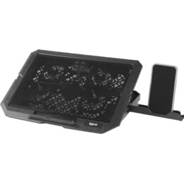 iggual RP4V17 Refrigeradora Con 4 Ventiladores Para Portátiles Hasta 17"