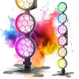 LIGHT4ME LUMEN HEXO Effetto Illuminazione Retro a LED