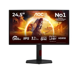 AOC G4 25G4ZR PC monitor 62.2 cm (24.5") 1920 x 1080 Pixels Black, Red