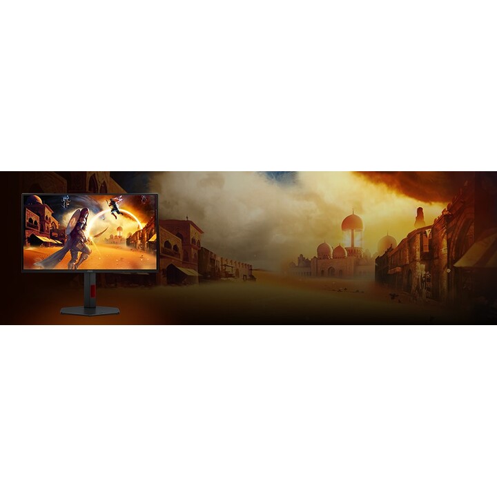 AOC G4 25G4ZR pantalla para PC 62,2 cm (24.5") 1920 x 1080 Pixeles Negro, Rojo
