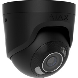 Cámara Ajax HL - domo (metal) TurretCam (8 Mp/4 mm) (8EU) - negra
