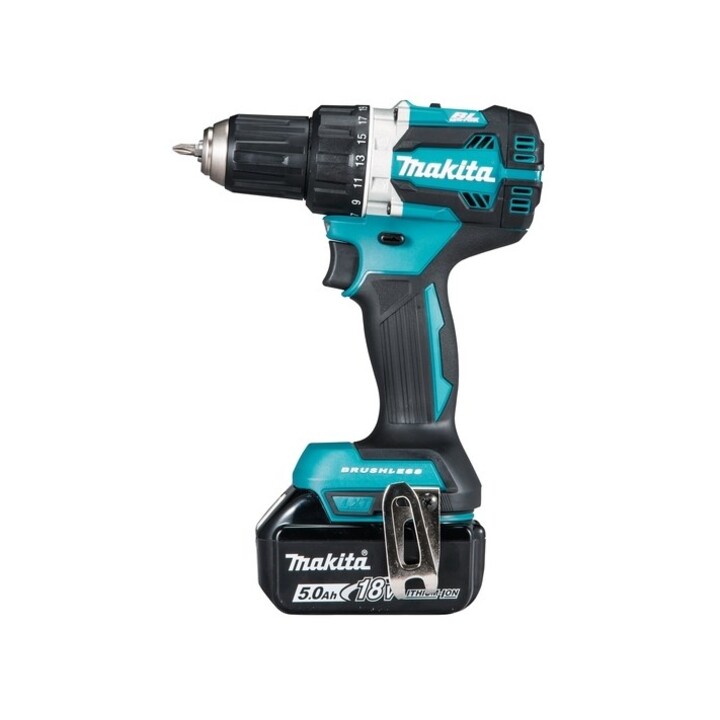 Furadeira Makita DDF484RT3J 2000 RPM 1,8 kg Preta, Azul, Prata