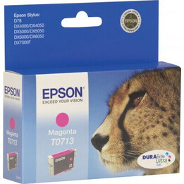 Cartouche magenta EPSON T0713 d'origine - C13T071340B0 [ML-5.5][PAG-280]