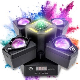 LIGHT4ME MADNESS QUATRO 4IN1 ruchomy multiefekt oś