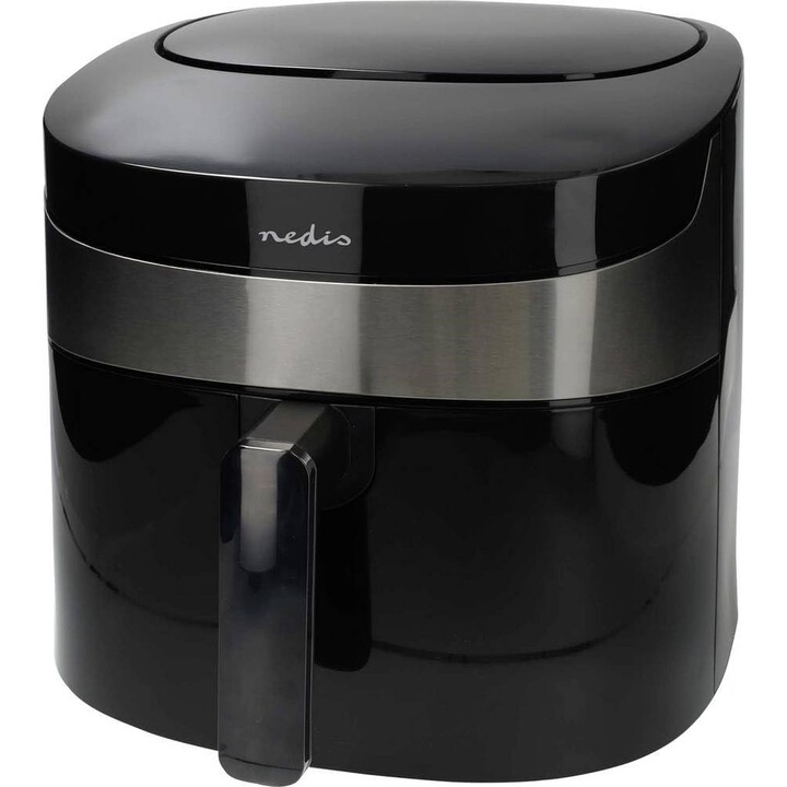 Nedis KAAF180BKW Fritteuse Einzelbild 7,2 l Eigenständig 1800 W Heißluftfritteuse Schwarz