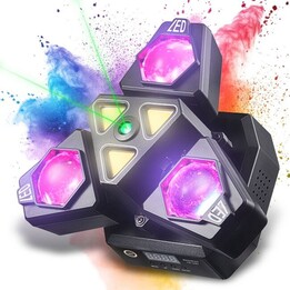 LIGHT4ME MADNESS TRI Illuminazione mobile multieffetto 3 in 1