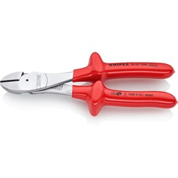 VDE-Seitenschneider mit erhöhter Übersetzung 200mm