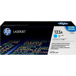 HP Original Toner 123A Cyan - Q3971A-REF Beschädigte Verpackung [PAG-2000]