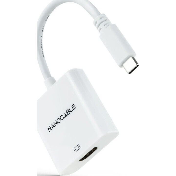 Convertitore da USB Type C a HDMI 4K - 0,15 m Bianco