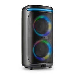 Caixa de Som Estéreo Portátil Ngs Wild Drip Preta 40W