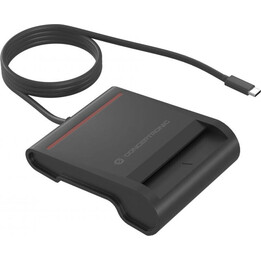Lettore di schede con chip USB-C Conceptronic (nero)