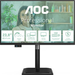AOC 24P4CV pantalla para PC 60,5 cm (23.8") 1920 x 1080 Pixeles Full HD LED Negro