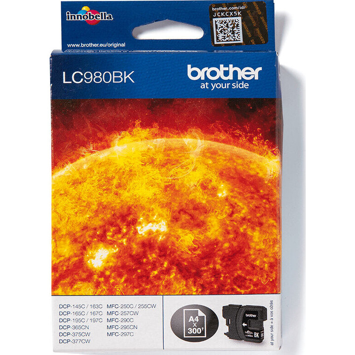 Cartucho Brother preto DCP145/165