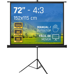iggual PSITS152 72" 152x115cm Con Trípode+Bolsa