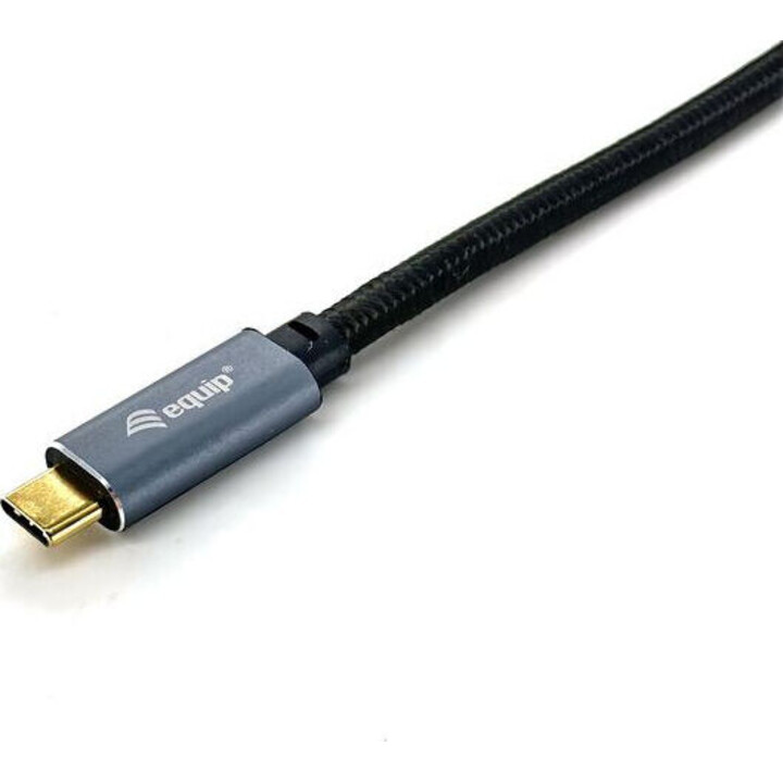 Cabo USB 3.2 Gen 2 C para C, Macho/Macho, 3,0 m, PD100W, 4K/60Hz, 10Gbps, Preto