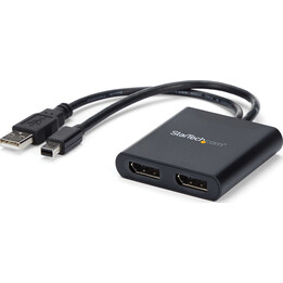 Startech Multiplicador Mini DP a 2 Puertos DisplayPort - Adaptador