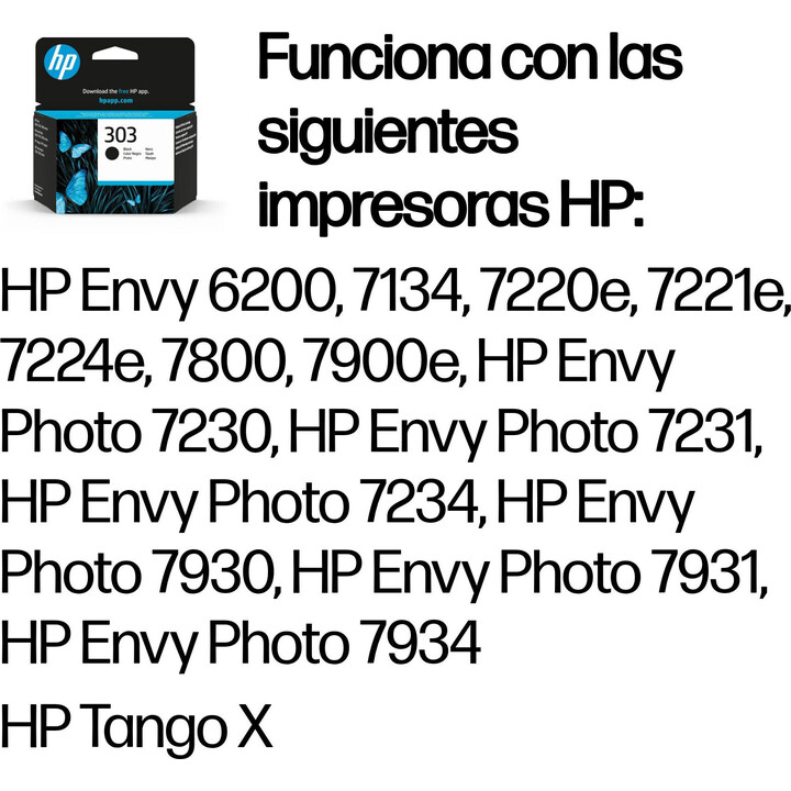 Inchiostro nero HP 303