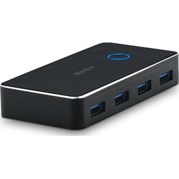 Lindy 43387 USB 3.0 Sharing Switch 2:4 Black